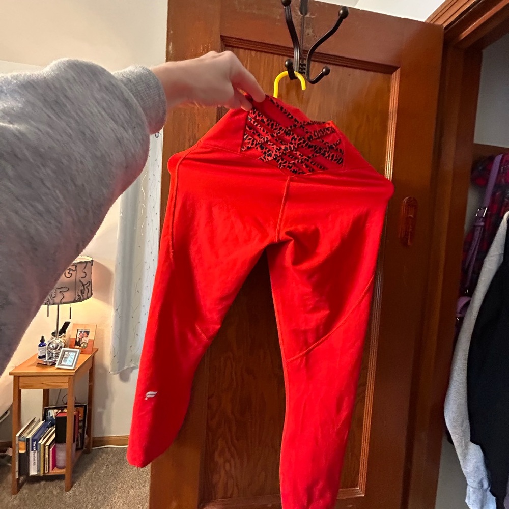Fabletics Red and Pink Leggings - Picture 6 of 13